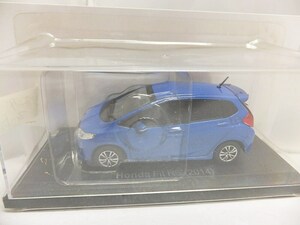  unopened ashetoHachette 1/43 minicar domestic production famous car collection vol.266 Honda Fit / same series great number exhibiting including in a package welcome 