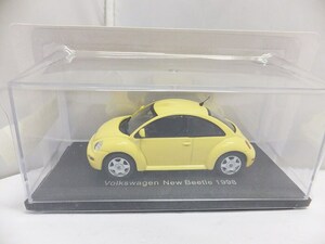 未開封 アシェット Hachette 1/43 ミニカー 国産名車コレクション vol.286 輸入車 ドイツ フォルクスワーゲン ニュービートル / 同梱歓迎