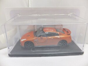  unopened ashetoHachette 1/43 minicar domestic production famous car collection vol.288 Nissan GT-R 2017 / same series great number exhibiting including in a package welcome 