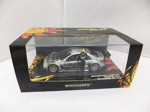 MINICHAMPS 1/43 ЛИТОЙ АВТОМОБИЛЬ MERCEDES-BENZ C-CLASS HOCKENHEIM ТЕСТОВЫЙ АВТОМОБИЛЬ 2006 VALENTINO ROSSI