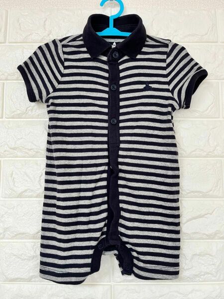 babyGap 半袖 ロンパース ボーダー 70