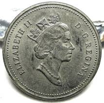 カナダ 5セント 1992年 21.19mm 4.63g_画像2