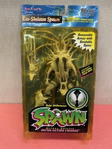 mak fur Len toys SPAWN Spawn Exo-Skeleton Spawnegzo skeleton Spawn new goods unopened! that 1