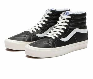 VANS バンズ　sk8-hi 38 dx BLACK/LEATHER