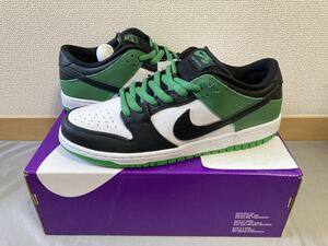 ★国内正規★新品★NIKE SB DUNK LOW PRO Black and Classic Green us11(29cm) BQ6817-302 ナイキ ダンク エスビー クラシック グリーン