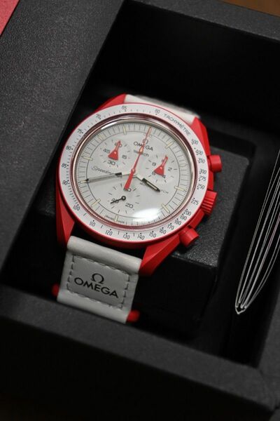 【限定セール】OMEGA Swatch - MISSION TO MARS スピードマスター