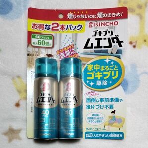 ｺﾞｷﾌﾞﾘ ﾑｴﾝﾀﾞｰ 40ﾌﾟｯｼｭ 最大60畳分 2本ﾊﾟｯｸ