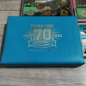 プロ野球誕生70年2004プルーフ貨幣セット、 セントラルリーグ優勝記念、 パシフィックリーグ優勝記念、阪神タイガース他の画像3