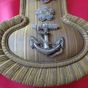 (肩6)大日本帝国海軍中尉少尉正肩章(エポレット)の画像5