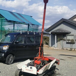  both litsu объединенный автомобиль для высотных работ фрукты wa- машина Nagano префектура юг . колесо . departure 3,5M