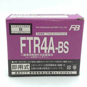 【中古・未使用品】古川電池 二輪車用制御弁式鉛蓄電池 12V 2.3Ah (10HR) FTR4A-BS