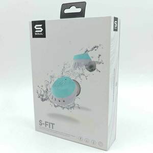 【中古・未使用品】ソウル S-FIT 完全ワイヤレスイヤホン スポーツ SOUL 外音取込 防水防塵