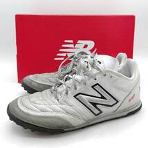 【中古】ニューバランス サッカー トレーニングシューズ 442 v2 TEAM TF 25cm MS42TWT2 メンズ NEW BALANCE_画像1