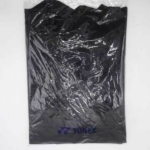 【中古・未使用品】ヨネックス バドミントン ジャパン オープン 2010 プラシャツ ドライシャツ O ブラック YOB10423 メンズ YONEXの画像3