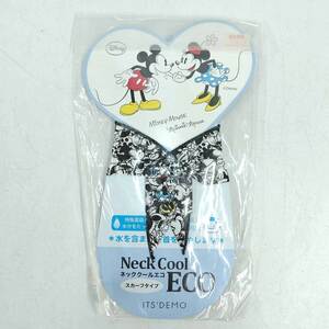 【中古・未使用品】ネッククールエコ Neck Cool ECO スカーフタイプ ブラック