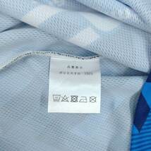 【中古】カパース ドライシャツ プラシャツ 半袖 吸収速乾 Tシャツ CAPAZ M ブルー サッカー フットサルウェア_画像5