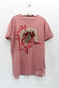 Vivienne Westwood スカルTシャツ ヴィヴィアンウエストウッド L ピンク 【中古】 H-24-02-18-042-ts-IN-ZH