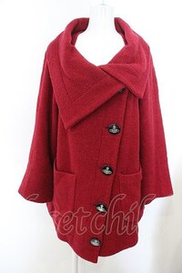 Vivienne Westwood ビッグカラーコート ヴィヴィアンウエストウッド 3 レッド 【中古】 O-24-02-11-004-co-IG-OS