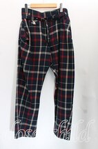 Vivienne Westwood タータンチェックパンツ ヴィヴィアンウエストウッド 1 紺 【中古】 H-24-04-21-034-pa-OD-ZH_画像1