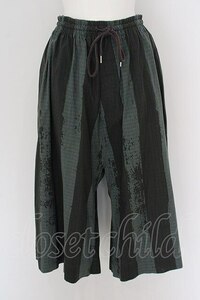 Vivienne Westwood チェック ストライプトラウザーパンツ ヴィヴィアンウエストウッド 00 グリーン 【中古】 O-24-04-21-059-pa-YM-OS