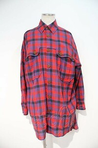 [Используется] Vivienne Westwood Man Smoky Check Long Frush Viviennes Westwood Vivian Red I-23-10-25-007-bl-hd-zi