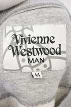 【USED】Vivienne Westwood MAN /BOUCHER スウェット ヴィヴィアンウエストウッド ビビアン44 グレー O-24-02-25-082-to-YM-ZH_画像5