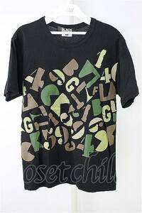 BLACK COMME des GARCONS ロゴptTシャツ 20-09-13-1044-1-TS-CD-OD-ZH