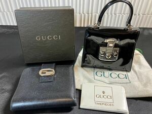 E/27 GUCCI グッチ レディロックミニ 財布 セット ハンドバッグ 二つ折り財布