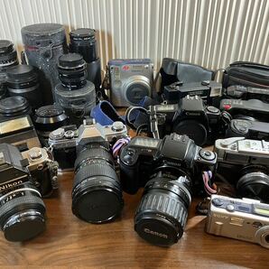 E/231 カメラ レンズ まとめ Canon Nikon Konica SONY FUJIFILMの画像1