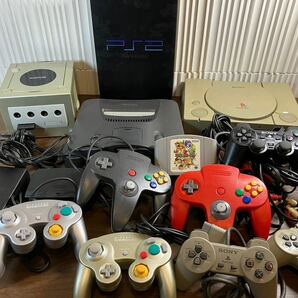 E/再38 ゲーム機 ジャンク まとめ PS PS2 NINTENDO64 GAMECUBE ロクヨン ゲームキューブ 任天堂 プレステの画像1