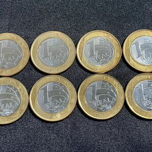 E/417 ブラジル リオデジャネイロ オリンピック 記念硬貨 27枚まとめ 1レアル コインの画像3