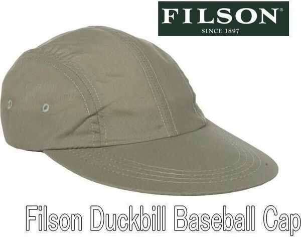 フィルソン FILSON ダックビルキャップ メンズ オリーブ　新品 FILSON