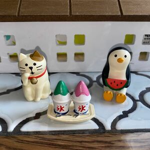 デコレ　コンコンブル　夏祭り　バーベキュー 招き猫