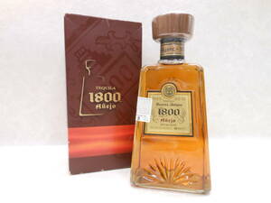 #27356 レゼルバ レゼルヴァ アネホ 1800 100% アガベ / TEQUILA RESERVA 1800 ANEJO 700ml テキーラ 未開栓