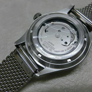 ほぼ未使用の美品♪#30442 CITIZEN シチズン レコードレーベル C7 自動巻き腕時計 稼働品 NH8391-86Lの画像10