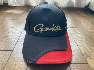 ■未使用品：非売品■　がまかつ (Gamakatsu)　帽子　G杯キャップ　ポリエステル100%　ブラック