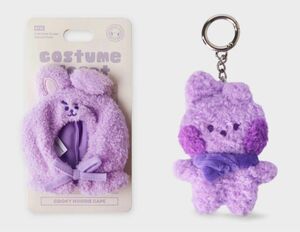 BT21 PURPLE OF WISH EDITION DOLLクローゼット&キーリング　COOKY2点セット