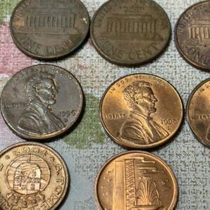 アメリカ  1944年〜2003年1セント硬貨（ラッキーペニー）12枚の画像5
