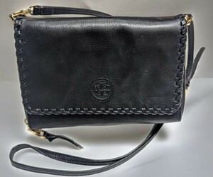 ☆美品☆TORY BURCH トリーバーチ マリオン フラット ウォレットクロスボディー ウォレット ショルダーバッグ 2way クラッチバッグ/1円〜