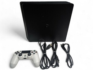 ☆稼働品☆ PlayStation PS 4本体 500GB CUH-2100A ジェットブラック 初期化済み /1円〜