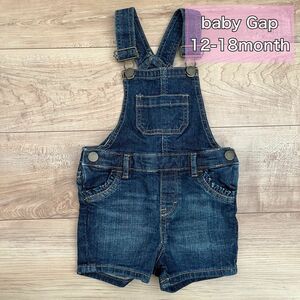 baby GAP デニム サロペットオーバーオール　80サイズ