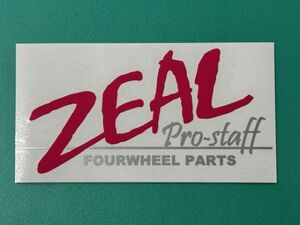 ΔPRO-STAFF Pro staff original ZEAL writing brush chronicle body sticker ( rose red )[ Pro staff ]