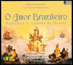 2CD K617 ヴォワ・ブラジリエンス - オ・アモール・ブラジレイロ~モディーニャ＆ルンドゥ・ド・ブラジル~19世紀ブラジル音楽　4B000BUCW2I
