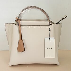 新品 ミアン MIAN 2wayハンドバッグ LILY 2211-134-1 アイボリー