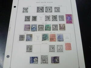 24 S Australia ( Australia ) stamp 1888-1906 year all sorts normal total 16 sheets used . body *VF * explanation field obligatory reading 