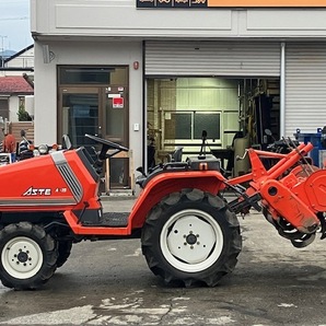 静岡発☆ KUBOTA クボタ トラクター A-15 4WD 自動水平 ロータリー付 RSP12 15馬力 ※商品説明要確認の画像6