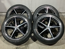 静岡発☆ SUPERSTAR LEONHARDIRITT VERTU 20×8.5J×2 20×9.5J×2 114.3/4穴 +41/+42 ハブ径68mm 245/35ZR20 235/35R20 180サイズ 4個口_画像1