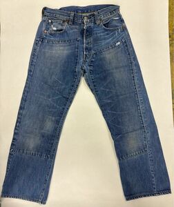 Levi’s Double Knee 5 pocket Jeansリーバイス USA製 Levi デニムパンツ ユーズド加工 