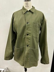 40’S US NAVY N-3 HBT JKT ヴィンテージ カバーオール カーキ