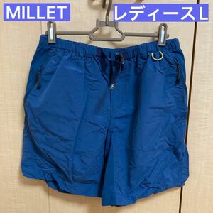 MILLET ミレー レディース ハーフパンツ ネイビー Lサイズ